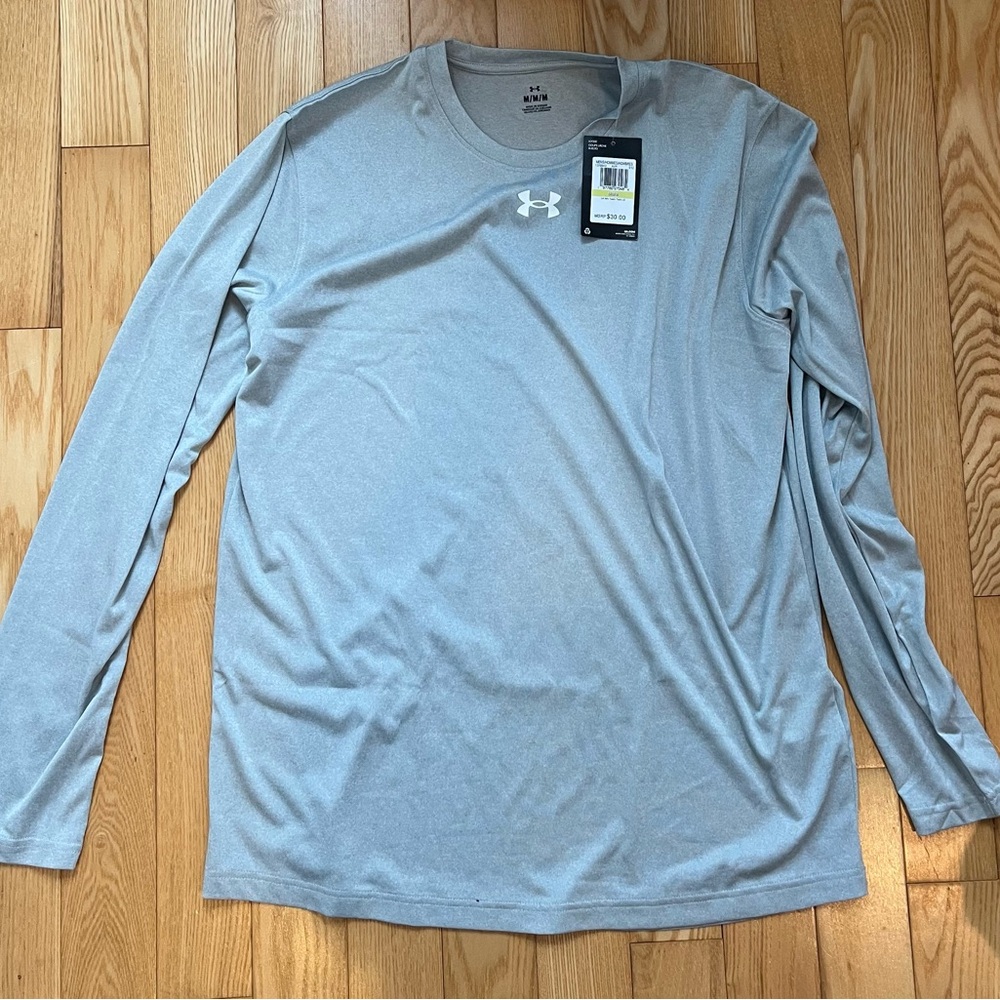 Under Armour Men's Gray Long Sleeve Shirt
